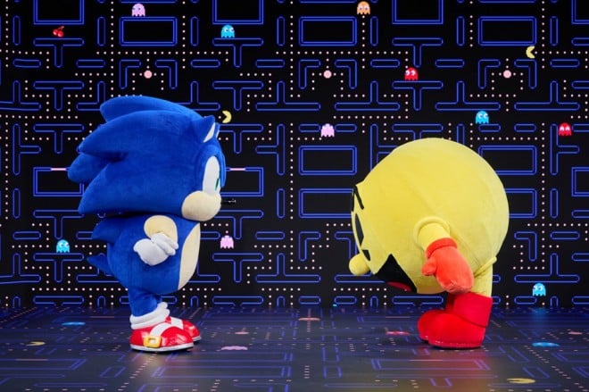 Sonic, Pac-Man